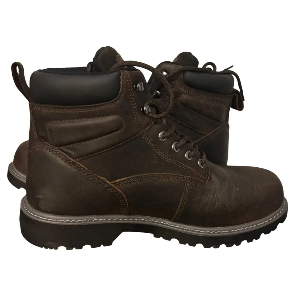 Wolverine | Men 13W‎ | Floorhand WP | Waterproof Work Boots Brown Lthr Lace Up